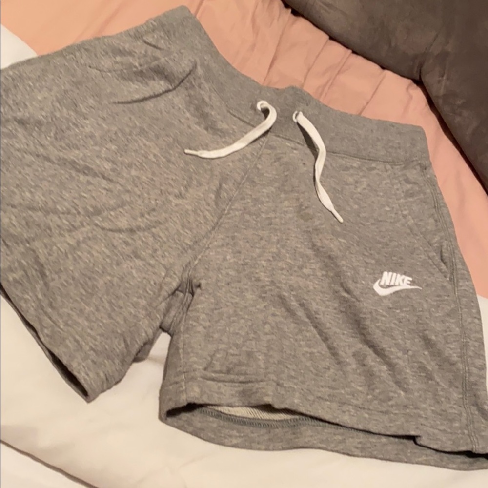 Grey Nike shorts